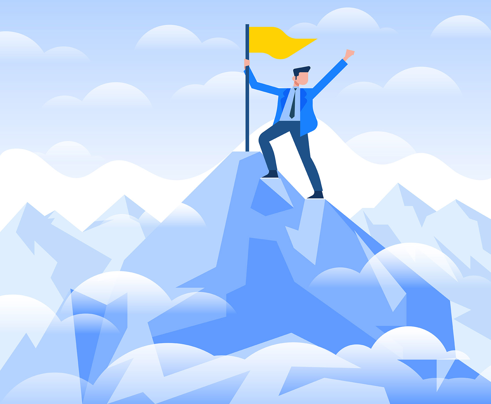 Corporate Goals Illustration
